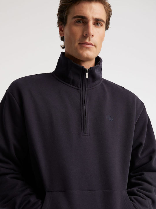 Miuris Sweatshirt mit Kapuze Rot