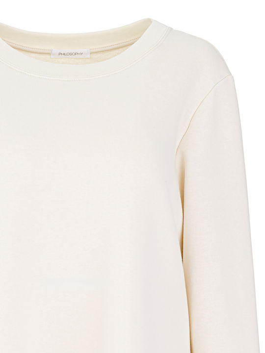 Women's Cotton Long Sleeve Blouse Off White