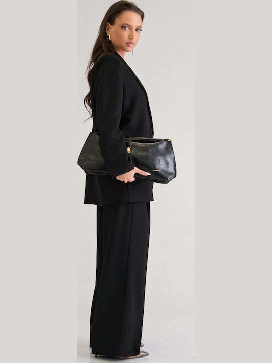 Women's Black Set with Trousers