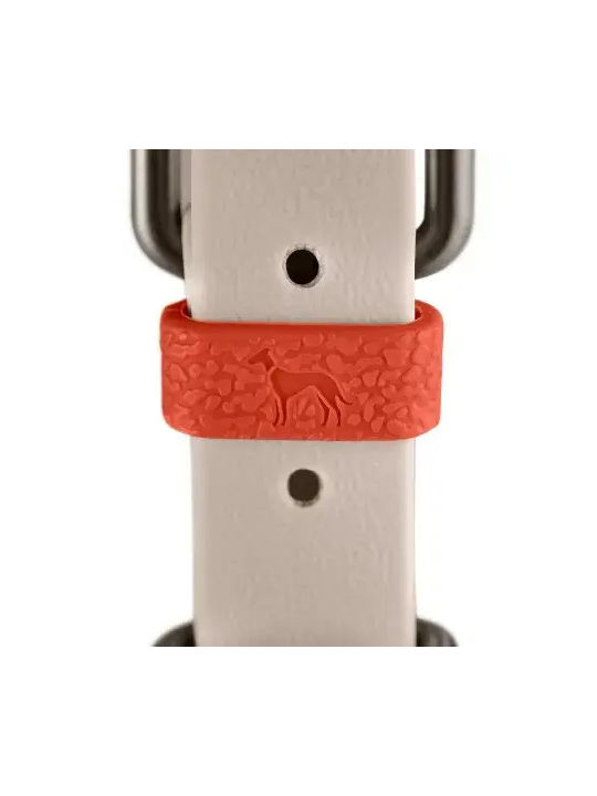Hunter Havanna Guler Pentru Câini M 50 Cm Reglabil 37–45 Cm Lățime 3,5 Cm Rezistent Nylon Acoperire Protectoare Din Plastic Satinat Elemente Metalice Maro Bej
