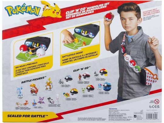 Jazwares Clip 'n' Go Pokemon