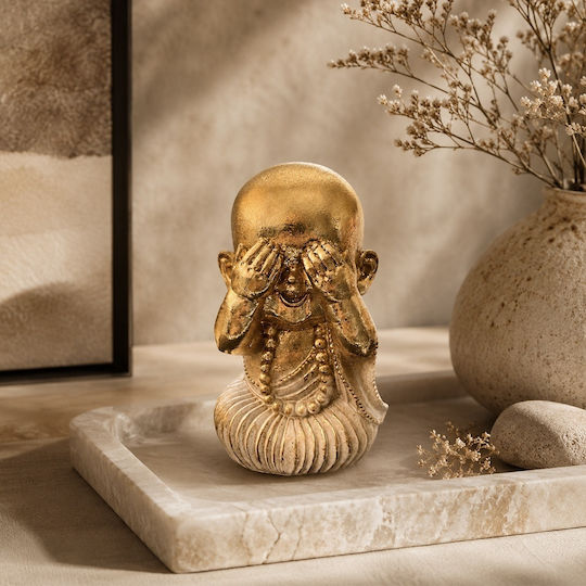 Dekorative Buddha aus Holz 12cm