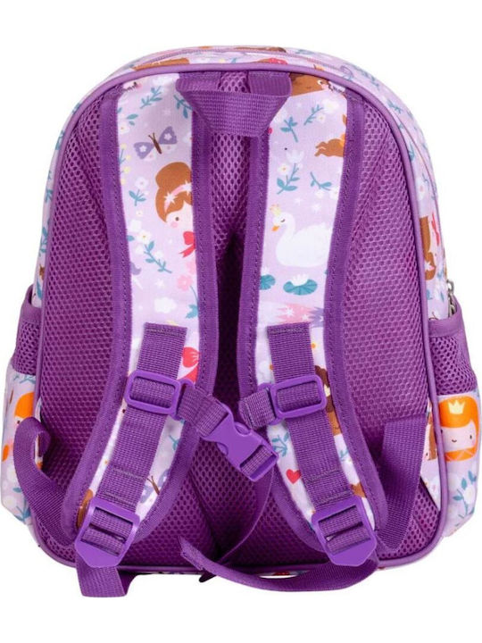 A Little Lovely Company School Backpack Kindergarten Purple