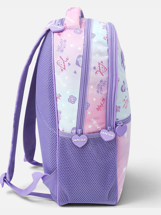 K-pop School Backpack For Elementary Lilac 31 x 14 x 43cm