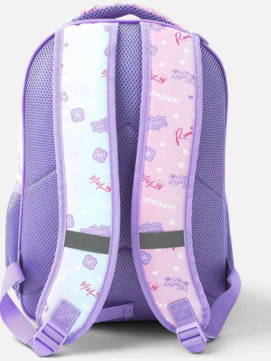 K-pop School Backpack For Elementary Lilac 31 x 14 x 43cm