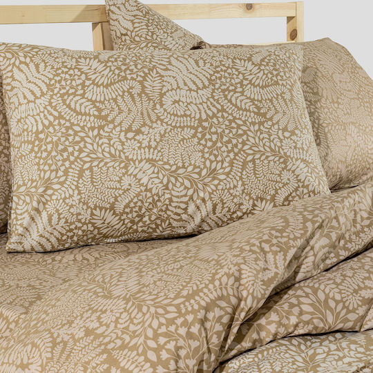 Lino Home Beliz Module Cearceafuri De Pat Single 170x260cm Bej 3 Bucăți