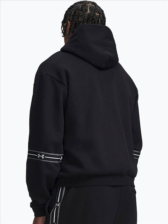 Sweatshirt mit Kapuze Schwarz