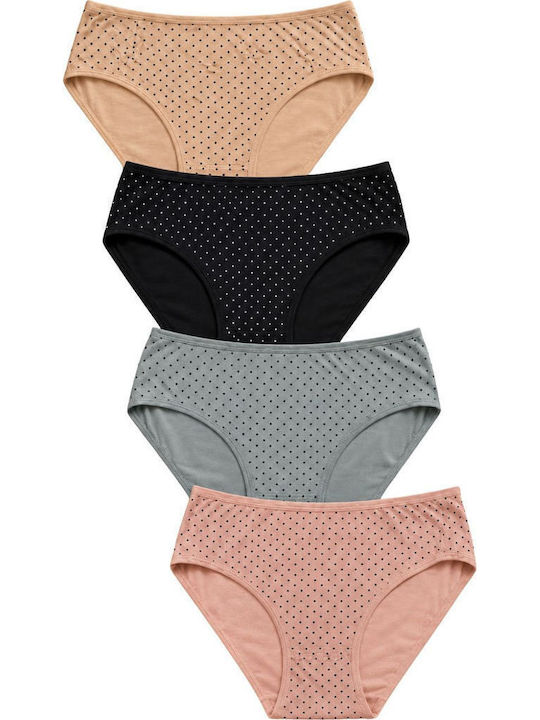 Chiloți Pentru Femei Slip MultiPack Multicolor