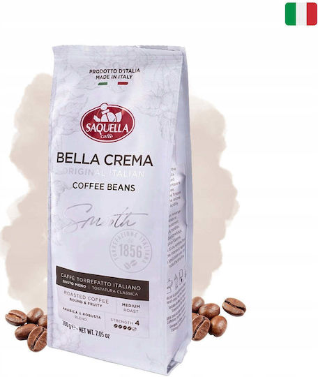 Saquella Coffee Espresso Arabica Grains 200gr