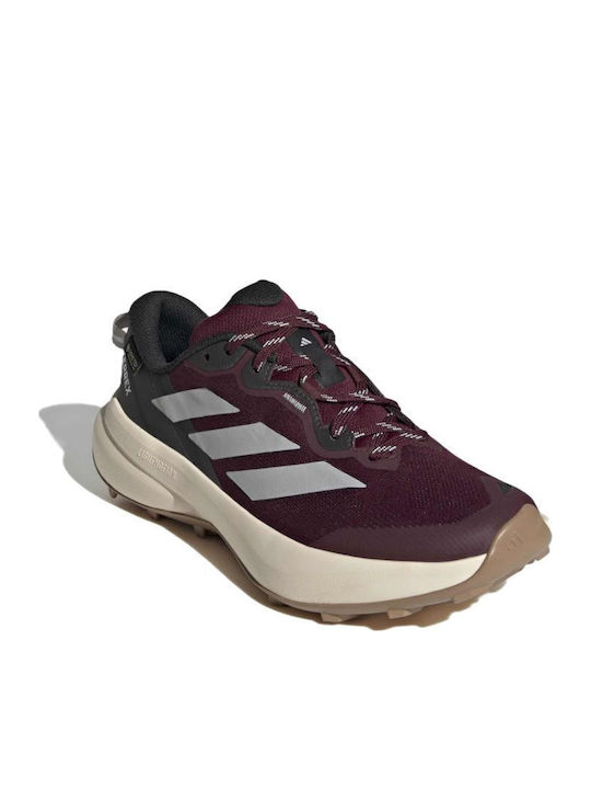 adidas Terrex Women's Hiking Shoes Waterproof with Gore-Tex Membrane Red