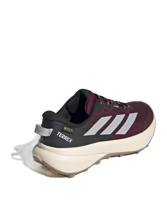 adidas Terrex Women's Hiking Shoes Waterproof with Gore-Tex Membrane Red