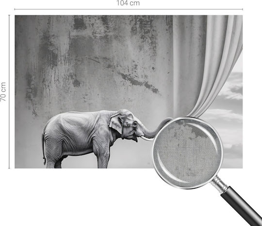 Tapet Magicstick Un Elefant O Lume Suprarealistă 104x70