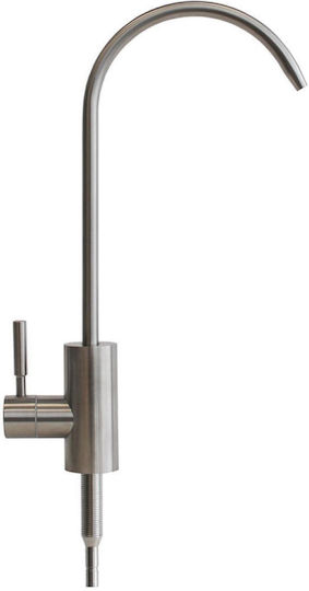 Pentair 2G Slimline WHF14D-EU Water Filtration System Single Under Sink Pipe Cross Section 1/4'' with Replacement Filter Purewater CL2510 (USA) 0.5μm