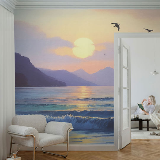 Tapete Wand Hellblaue 104x70cm
