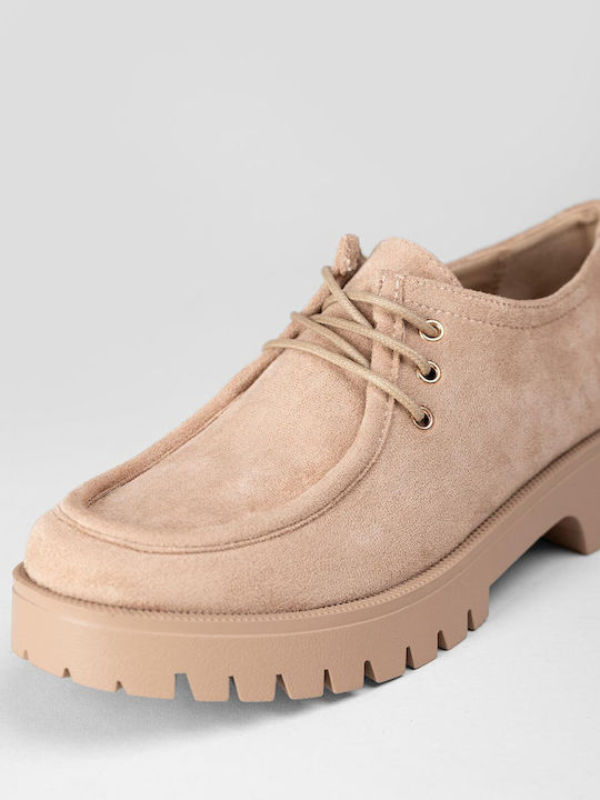 Women's Moccasins In Brown Colour