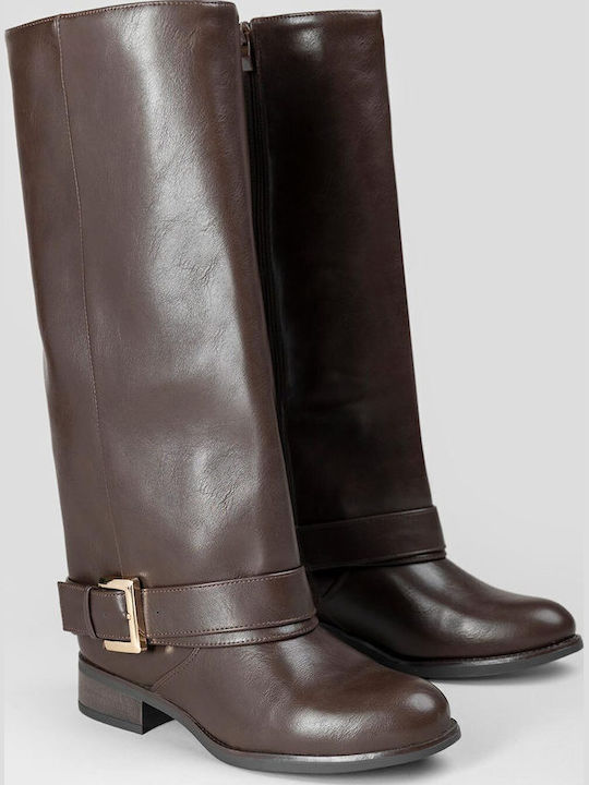 Damenstiefel Braun