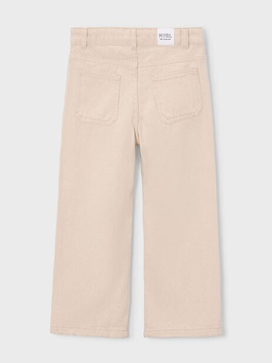Mayoral Kids' Beige Jeans Trousers