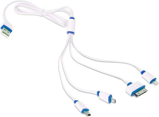 Omega USB към Кабел Син 1м