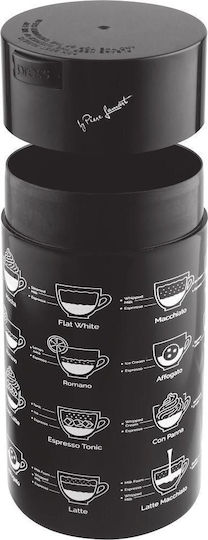 Lamart Coffee Jar with Airtight Lid & Metal Stand Brown 1350ml