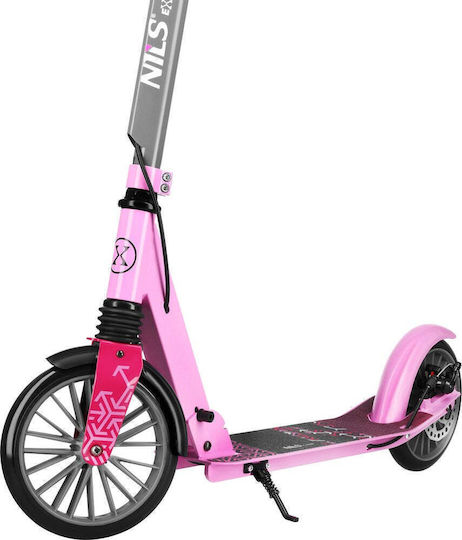 Nils Kinderroller Klappbares Lumia 2-Rad Rosa