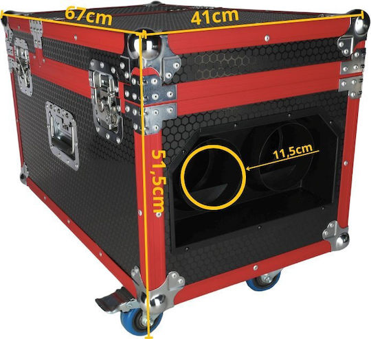 Light4me Машина за мъгла Fog 3000W с Безжично Управление