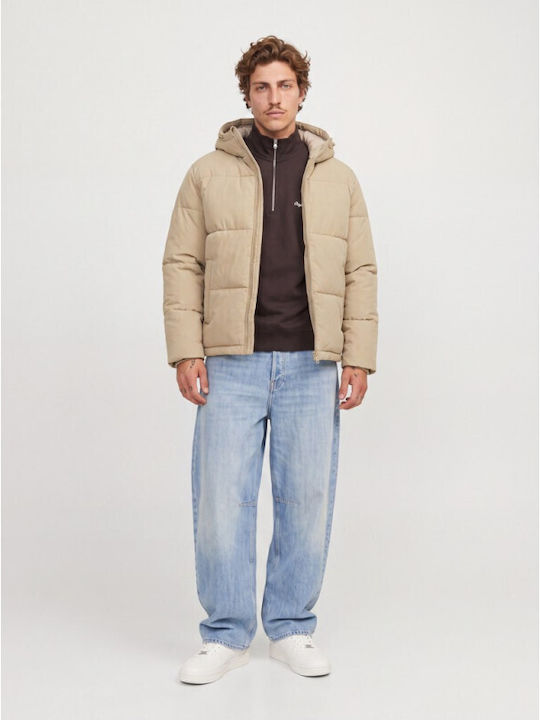 Herren Puffer Jacke Kelp