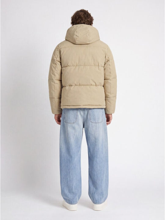 Herren Puffer Jacke Kelp