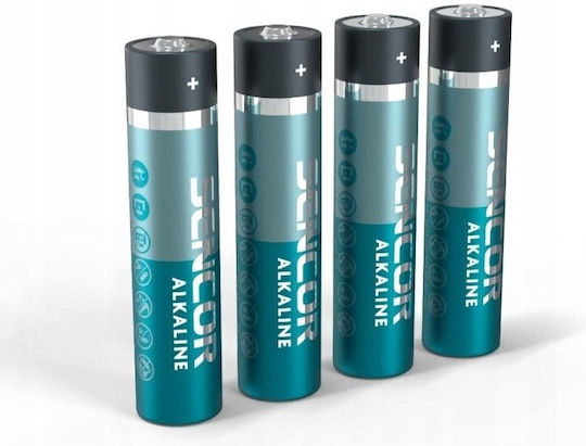 Sencor Алкални Батерии AAA 1.5V 4 Броя