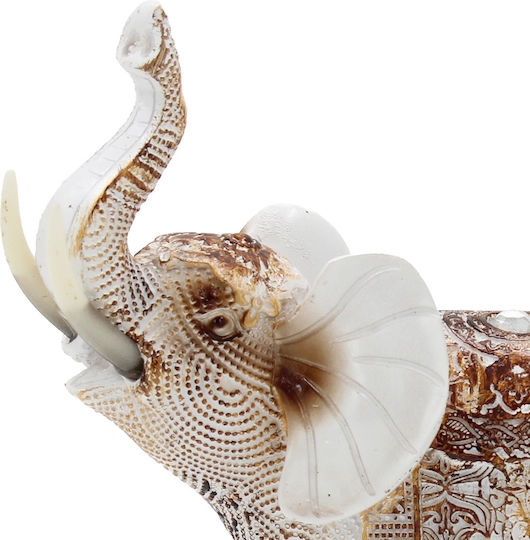 Keskor Decorative Polyresin Elephant 14x6.5x17cm