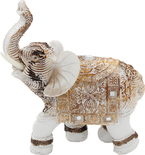 Keskor Decorative Polyresin Elephant 12x5.5x14cm