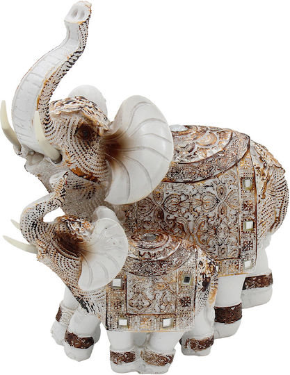 Keskor Decorative Polyresin Elephant 17x11x20cm
