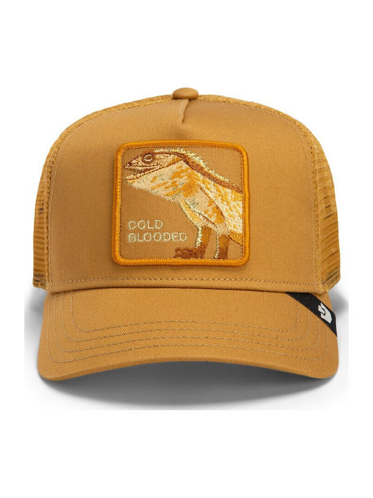 Jockey Panther Iguana Ochre Goorin Bros Jockey Panther Iguana Ochre Goorin Bros