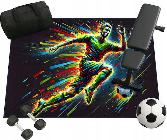 Strado Футбол Многоцветен 120x170см Strado Футбол Многоцветен 120x170см
