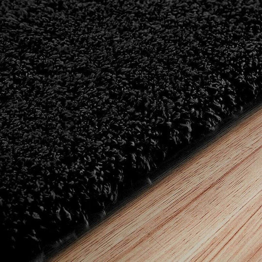 Strado Детски Килим Черен 200x200см