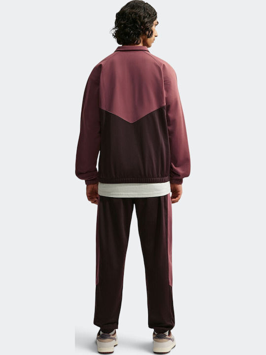Windrunner Herren-Sweatpants mit Gummizug Burgundisch Ash / Light Boulder / Peony