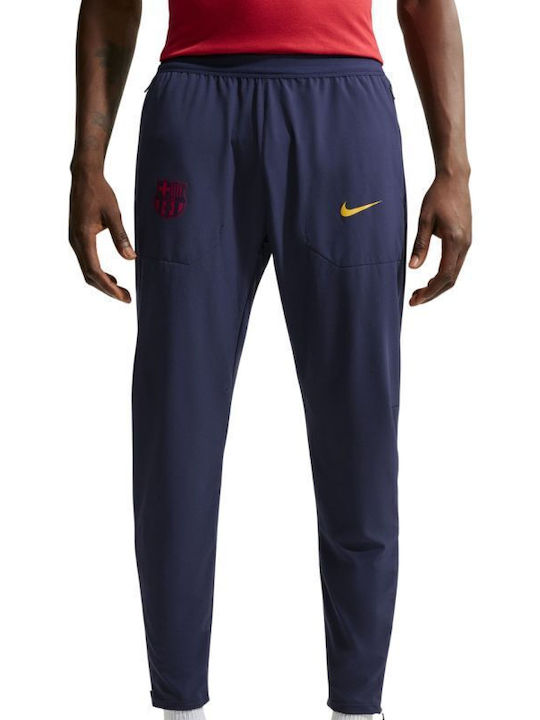 Fc Barcelona Футболно Долнище на Анцуг Dri-FIT Тъмносин