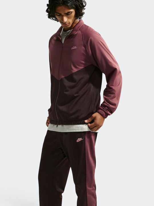 Windrunner Herren-Sweatpants mit Gummizug Burgundisch Ash / Light Boulder / Peony