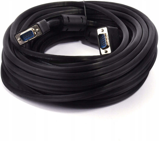 VGA Cable Male - VGA Male Black 15m