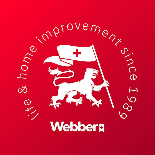 Webber Комплект Електрически Мелници за Подправки Inox в Сребрист Цвят 2 Бр