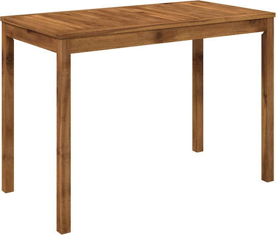 Solid Wood Natural Table 108.5x55x75cm