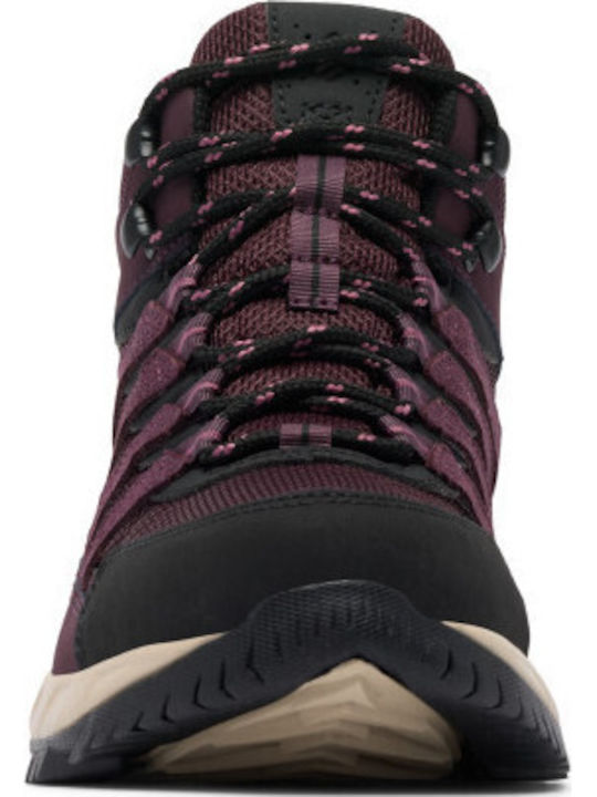 Columbia Strata Trail Women's Hiking Boots Waterproof Purple