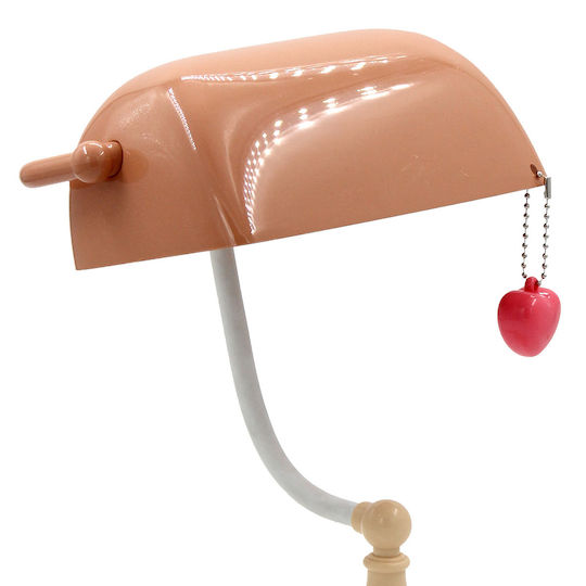 Keskor Lampă de masă pentru copii Bej 30x20x16cm