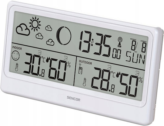 Sencor SWS 3600 Stație Meteo Fără Fir Digitală De Masă