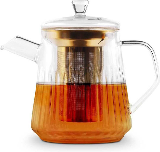 Vialli Design Чайник с Филтър Стъклен 900ml