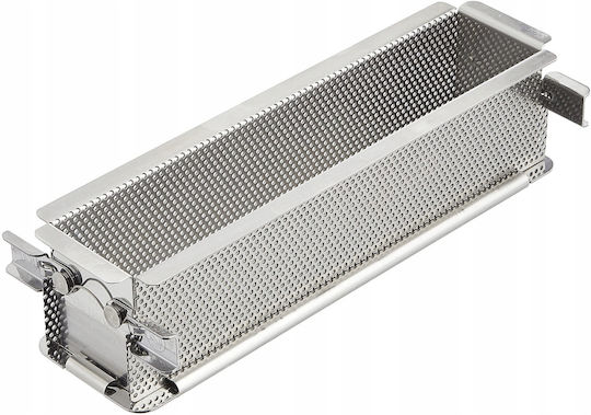 De Buyer Bakeware Tin for Bread Made of Stainless Steel 24x5x6cm De Buyer Bakeware Tin for Bread Made of Stainless Steel 24x5x6cm