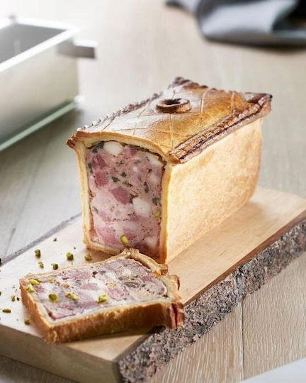De Buyer Bakeware Tin for Bread Made of Stainless Steel 24x5x6cm