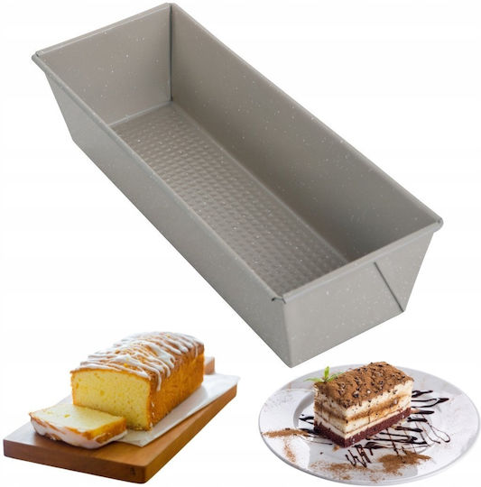 KING Hoff Bread Baking Tin from Stainless Steel 31x11.8cm