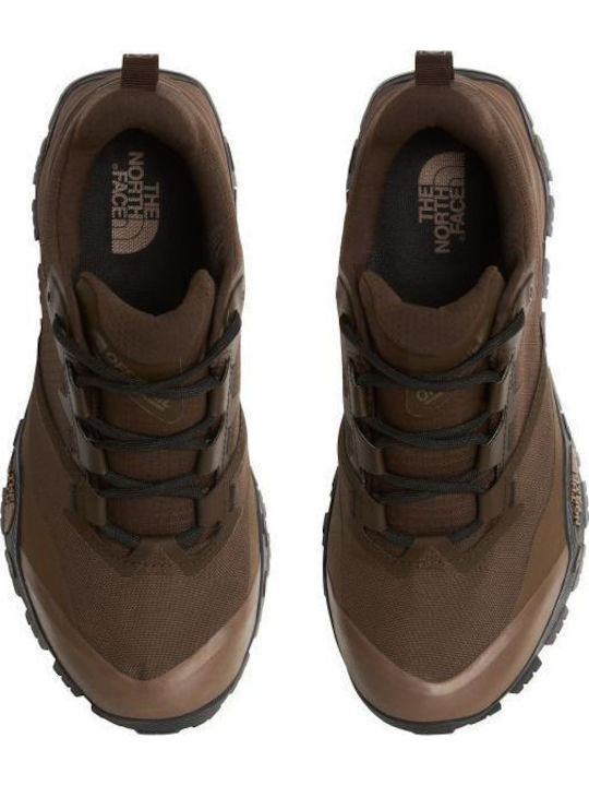 The North Face Offtrail Men's Hiking Shoes Waterproof with Gore-Tex Membrane Brown