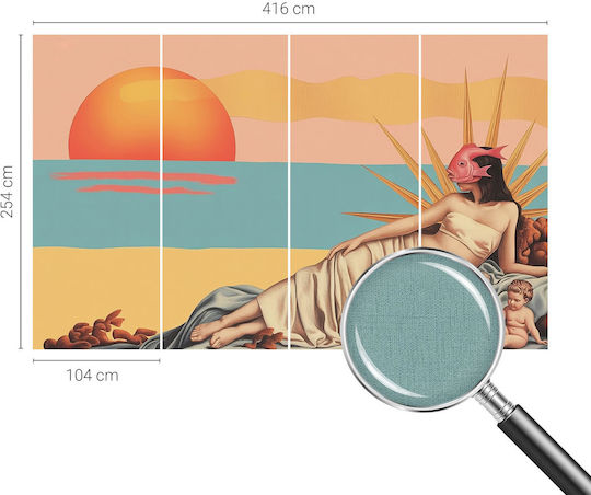 Tapet Autocolant De Perete 416x254cm