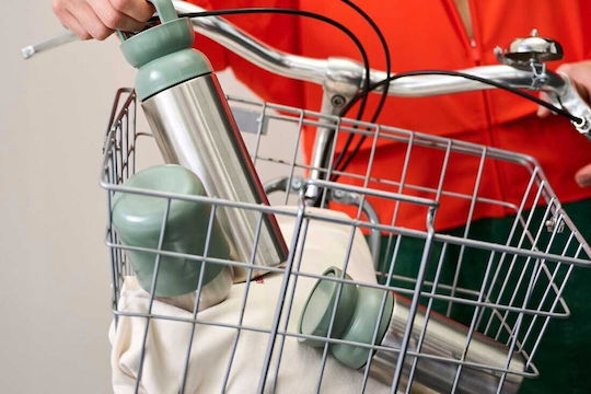 Rosti Mepal Метална Бутилка За Вода С Винтов Капак Сив 700ml